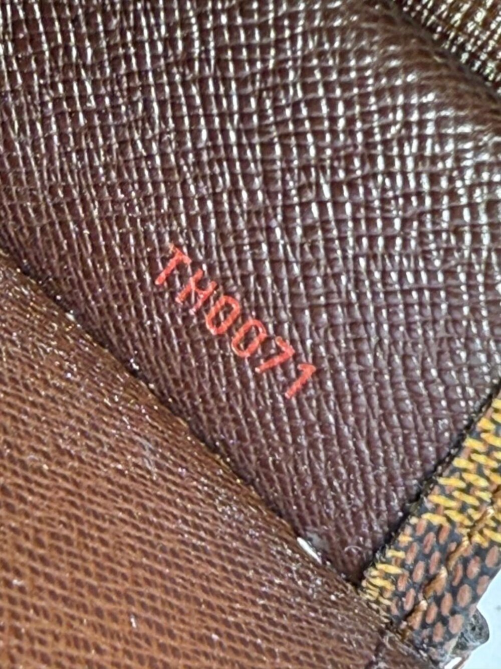 Louis Vuitton Vintage Poche Documents Portfolio case 39 Damier Ebene Case - Picture 6 of 12